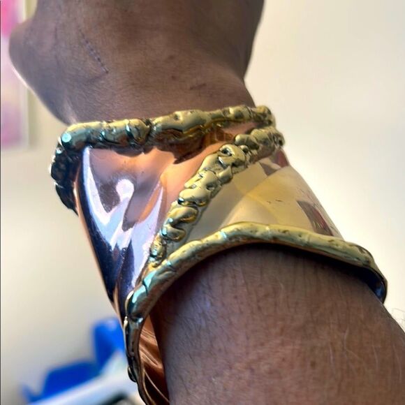 1991 Allen Jacobsen Modernist Cuff Bracelet Handmade One Of a Kind - Picture 6 of 8